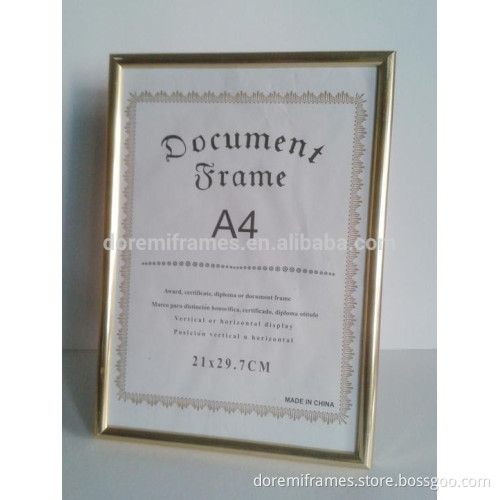 Graduation photo frame / Certificate picture frame / Aluminum poster frame